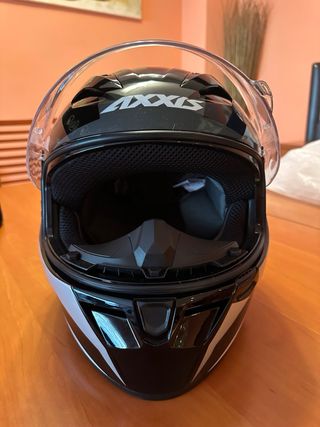 Casco Axxis Segment FF-117 Negro | Talla M 