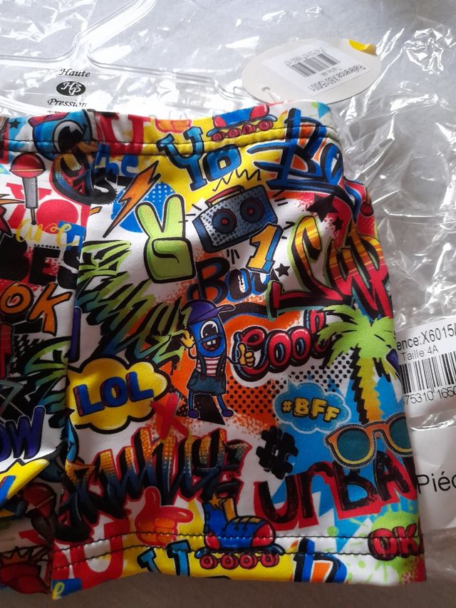 Bañador niño HP T4 graffiti Heute Pression 