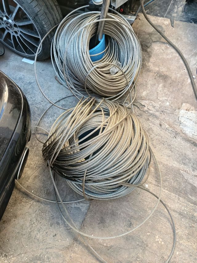 Jarcias, cable, terminales de acero inoxidable 316