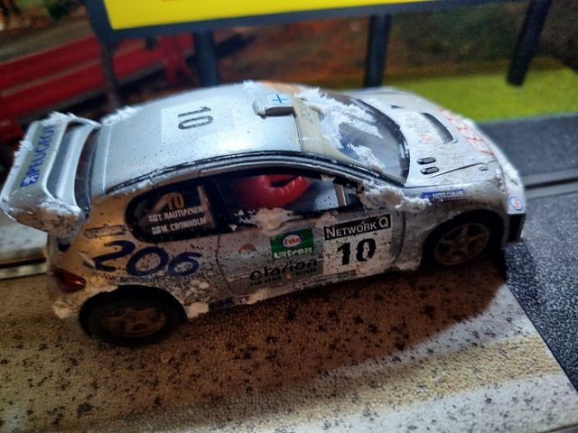 Scalextric Peugeot 206 Rally