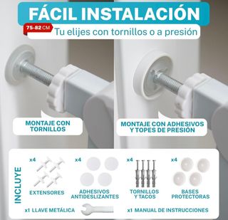 Barrera Seguridad Almar Baby 75-82cm