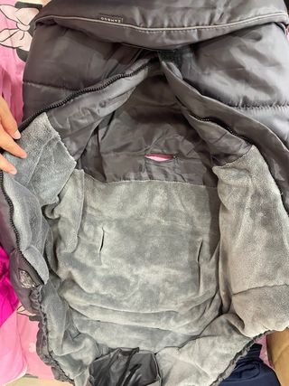 Saco Bebé Universal Zamboo Gris