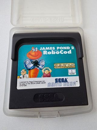 James Pond 2 RoboCod Game Gear Original