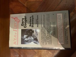 Película VHS Bola de Fuego