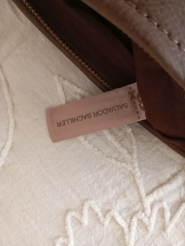 Bolso bandolera piel marrón Salvador Bachiller