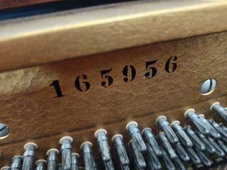 Piano C. Bechstein Nogal Satinado 1972/73