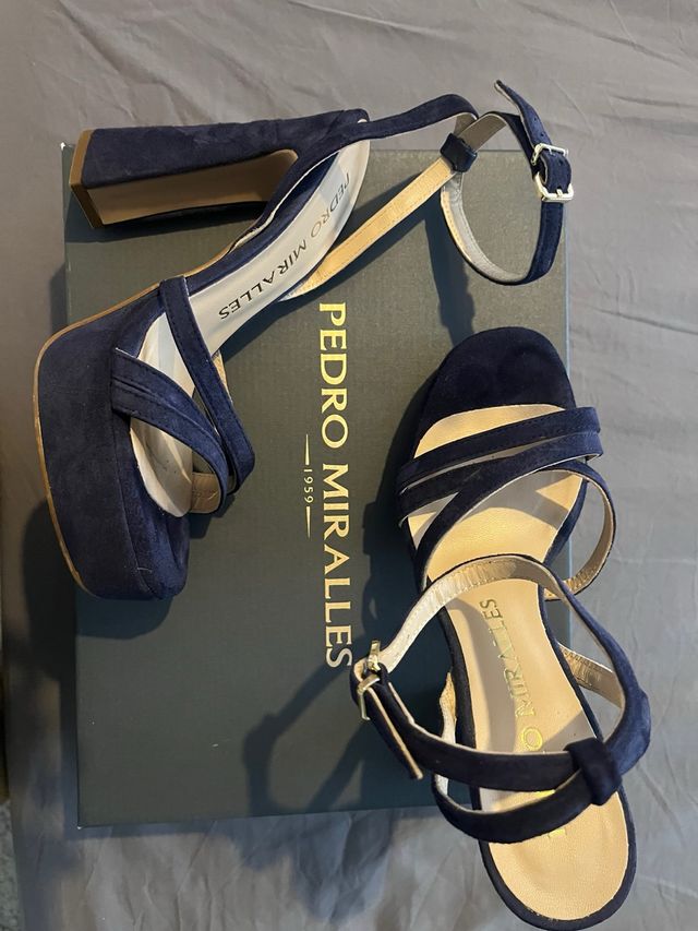 Sandalias Pedro Miralles Azul