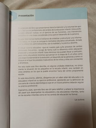 Didáctica de la educación infantil