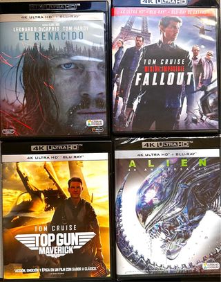 Pack 4K Ultra HD Blu-ray Películas