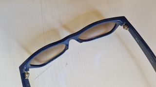 Ray-Ban New Wayfarer Marrón y azul interior 