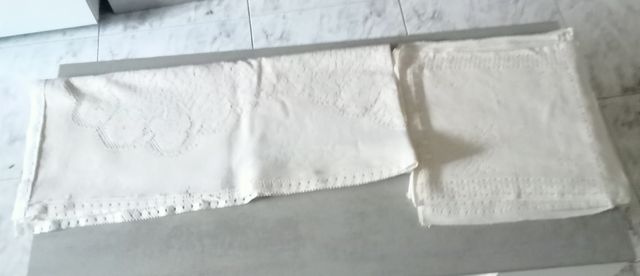 Mantel y servilletas 10 personas bordado maquina