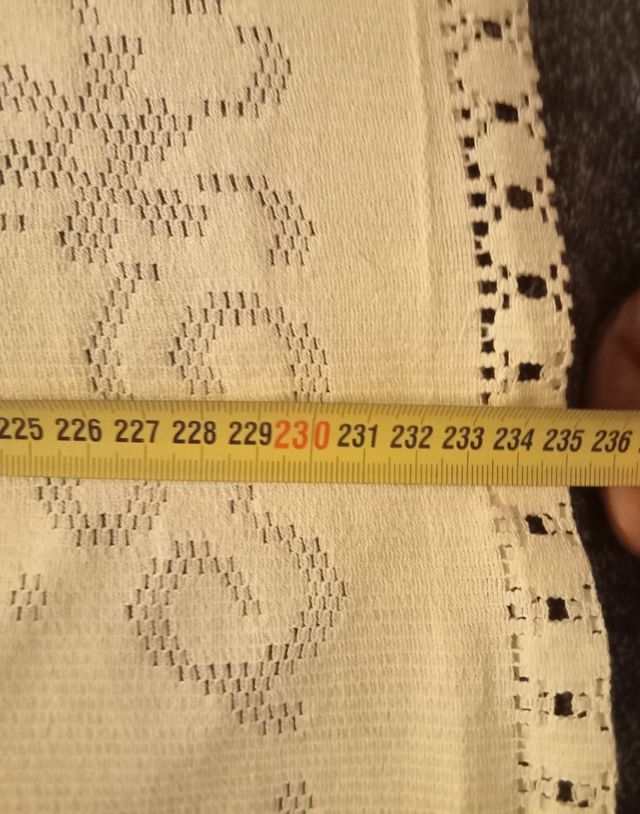 Mantel y servilletas 10 personas bordado maquina