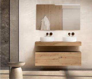 Mueble de baño rústico 120cm nuevo