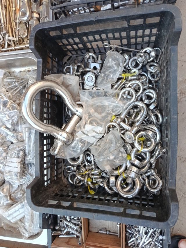 Grilletes Acero Inoxidable 316 Marino