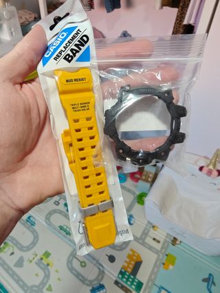 Correa y Bisel G-Shock GWG-1000 Amarillo