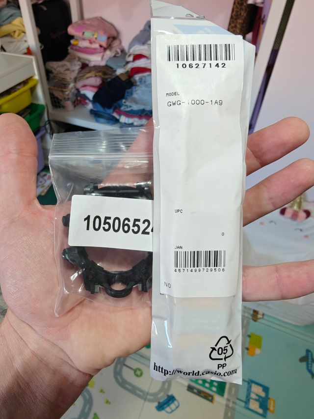 Correa y Bisel G-Shock GWG-1000 Amarillo