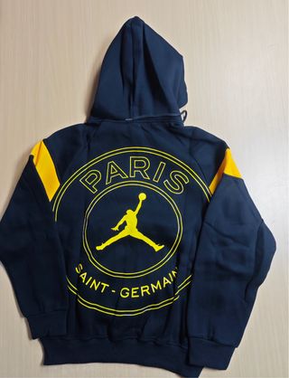 Sudadera Jordan PSG Negra y Amarilla