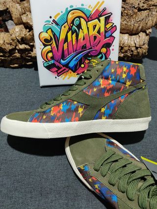 Diadora T42 Scarpe Verdi