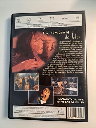DVD En Compañía de Lobos Neil Jordan
