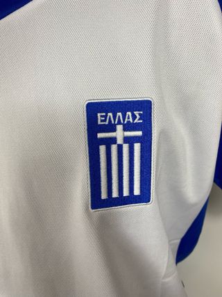 T-shirt bianca Adidas 2004 Home Greece