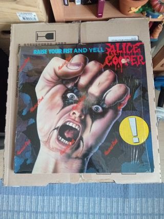 Vinilo LP Alice Cooper Raise Your Fist and Yell