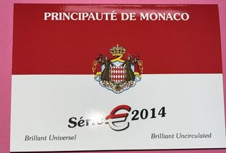 Estuche Monedas Principado de Mónaco 2014
