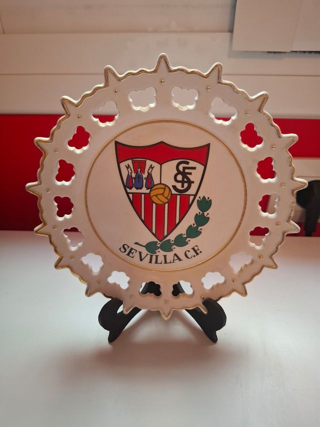 Plato decorativo Sevilla C.F.