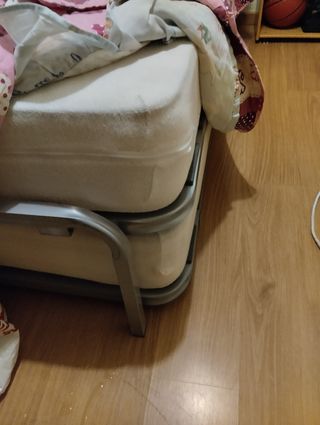 Cama Doble Beige