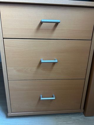 Conjunto de escritorio madera 