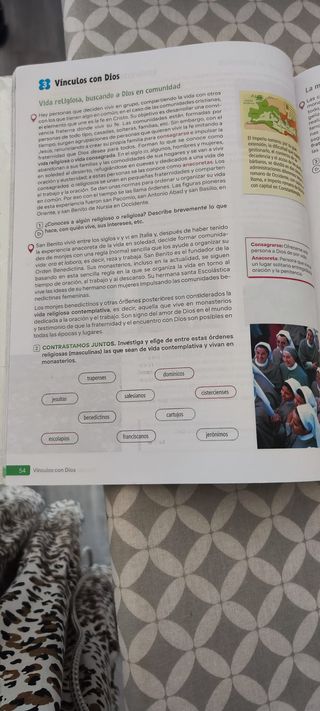 Religión católica. 4 Secundaria. Edén. Revuela