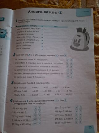 Tutto esercizi matematica 5