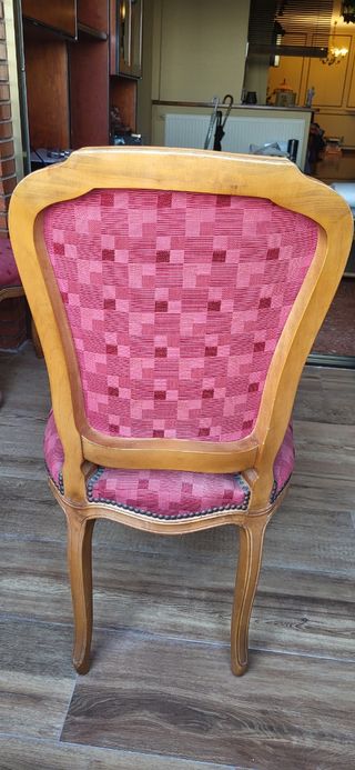 Juego 4 Sillas Comedor Tapizadas
