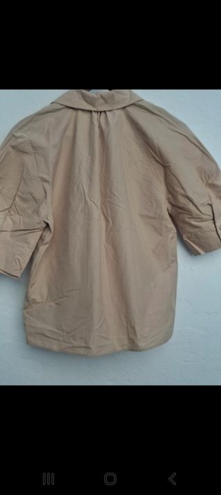 Blusa Zara Camel Talla M