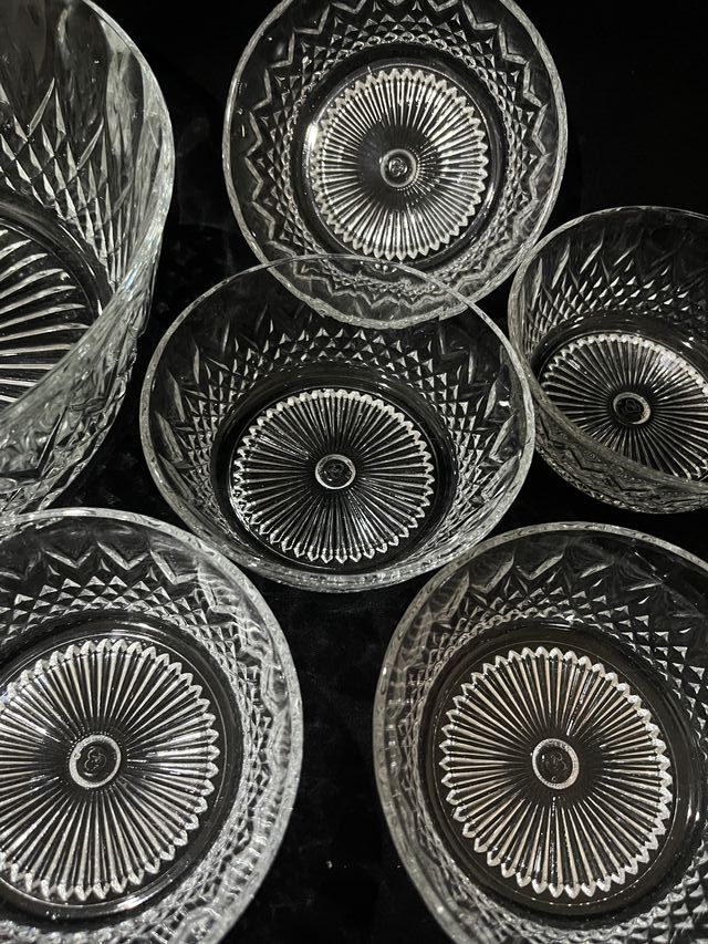 Servizio macedonia in vetro