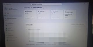 HP Laptop 15-da0065ns Intel Core i5 plata