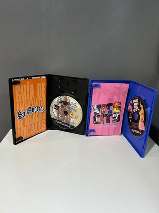 Grand Theft Auto: San Andreas y Vice City PS2