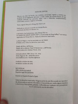 Diario de Greg 8 - Mala suerte