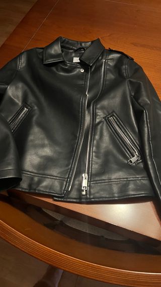 Chaqueta cuero niña Talla 10-11