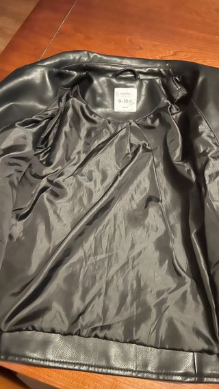 Chaqueta cuero niña Talla 10-11