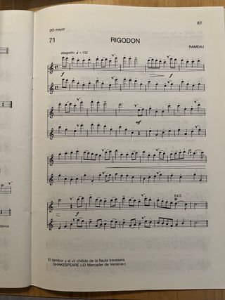 Libro de Flauta - Iniciación Segunda Parte