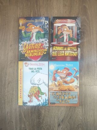 Libros Gerónimo Stilton 