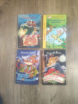 Libros Gerónimo Stilton 