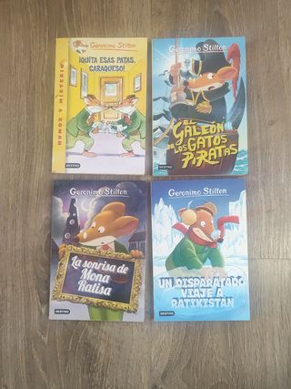 Libros Gerónimo Stilton 