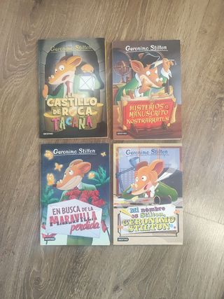 Libros Gerónimo Stilton 
