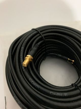 Cable Boobrie SMA 20M RG58/U Macho-Hembra