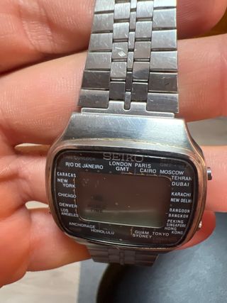 Seiko World Time reparar o piezas