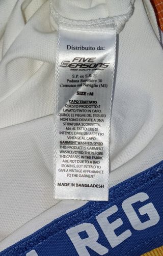 Polo Fred Mello Uomo Tg M Bianca Nuova