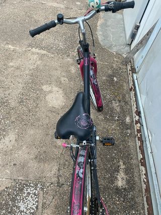Bicicleta rosa niña Decathlon