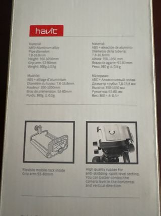 Trípode Havit Mini para Cámara