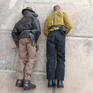  Oferta 2 Muñecos Indiana Jones y Spock Star Trek